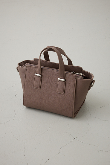 チャームセットトラペイズドバッグ 詳細画像