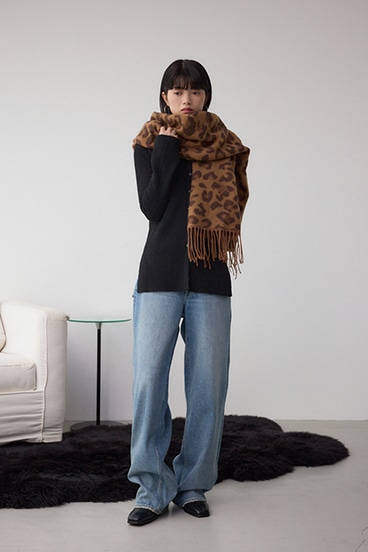 ビッグレオパードストール 詳細画像