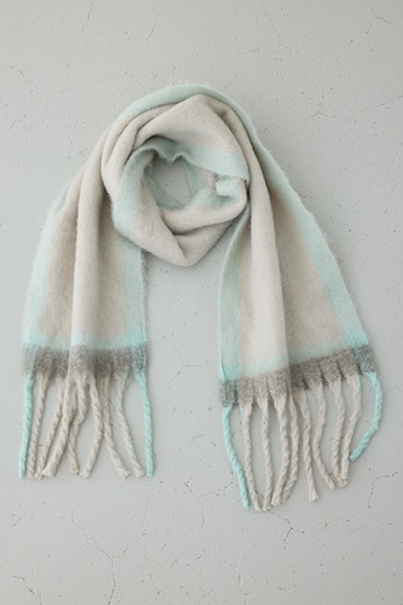 マルチデザインフラッフィーロングマフラー 詳細画像