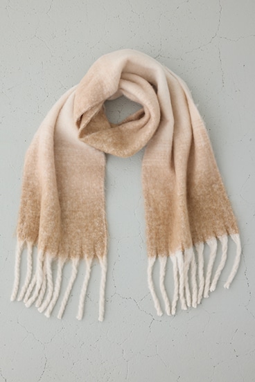 マルチデザインフラッフィーロングマフラー 詳細画像