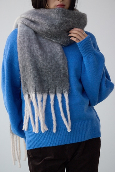 マルチデザインフラッフィーロングマフラー