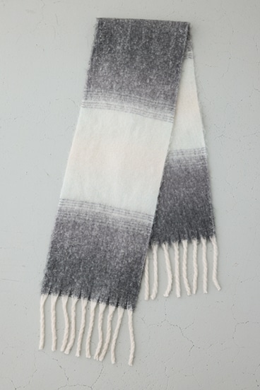 マルチデザインフラッフィーロングマフラー 詳細画像