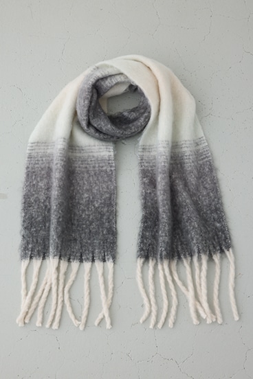 マルチデザインフラッフィーロングマフラー 詳細画像