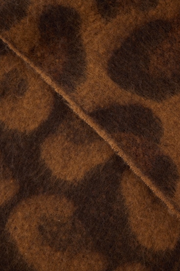 レオパードジャガードマフラー 詳細画像