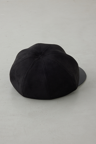 フェイクレザーチェーンキャスケット 詳細画像