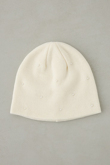 デコラティブリブニットビーニー 詳細画像