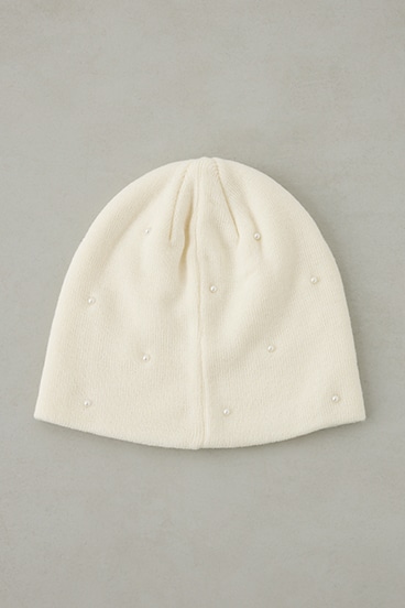 デコラティブリブニットビーニー 詳細画像