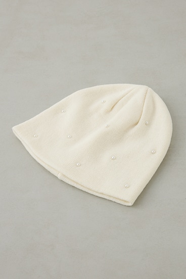 デコラティブリブニットビーニー 詳細画像