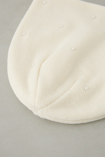 デコラティブリブニットビーニー 詳細画像