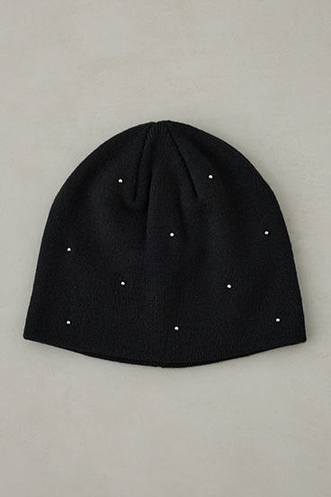 デコラティブリブニットビーニー 詳細画像