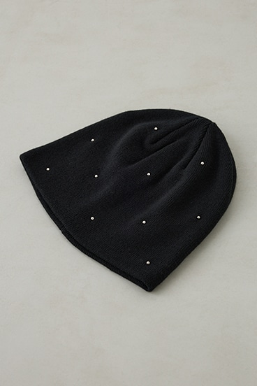 デコラティブリブニットビーニー 詳細画像