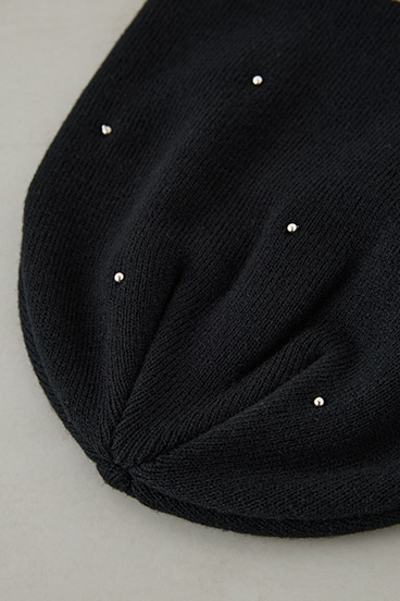 デコラティブリブニットビーニー 詳細画像