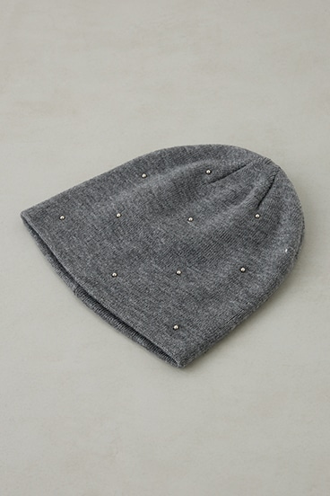 デコラティブリブニットビーニー 詳細画像