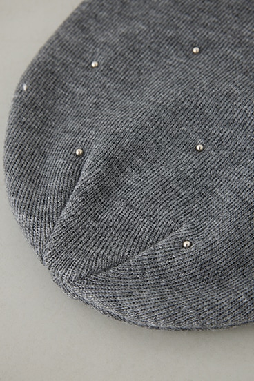 デコラティブリブニットビーニー 詳細画像