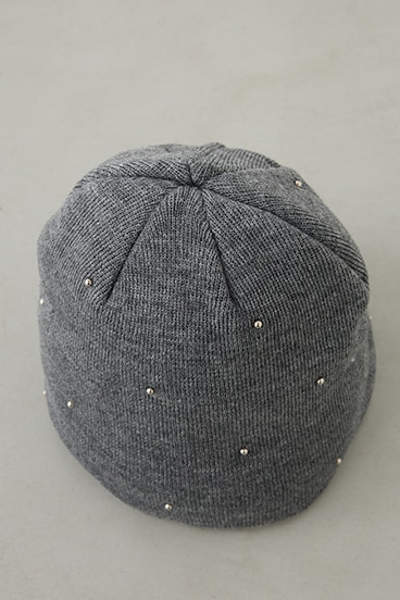 デコラティブリブニットビーニー 詳細画像