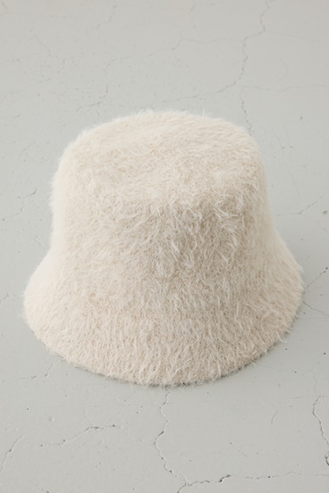 ミックスシャギーバケットハット 詳細画像