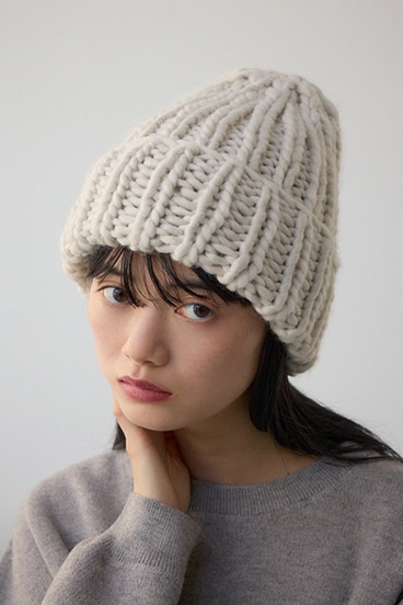 ボリュームヤーンニットワッチ