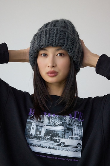 ボリュームヤーンニットワッチ