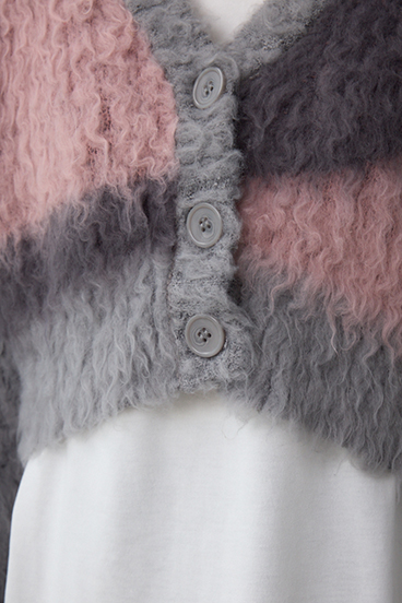 ブロッキンググラデーションカーディガン 詳細画像