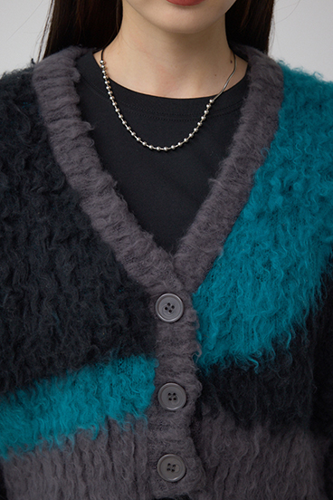 ブロッキンググラデーションカーディガン 詳細画像