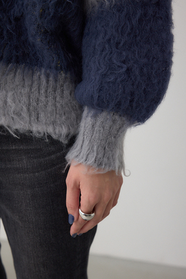 ブロッキンググラデーションカーディガン 詳細画像