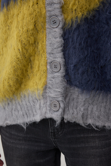 ブロッキンググラデーションカーディガン 詳細画像