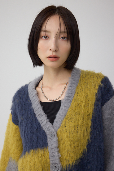 ブロッキンググラデーションカーディガン