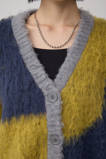 ブロッキンググラデーションカーディガン 詳細画像