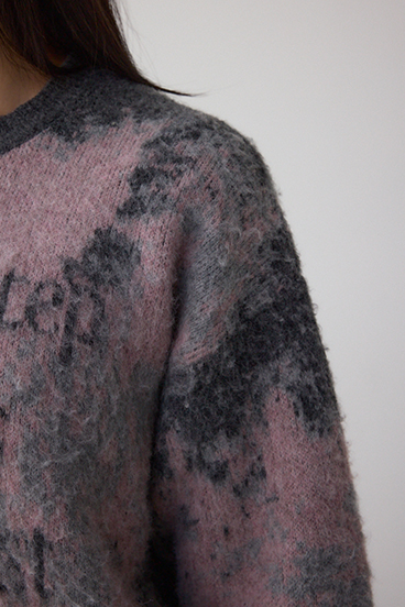 グラデーションジャガードニット 詳細画像