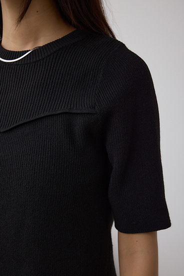 ペプラムインナーセットニット 詳細画像