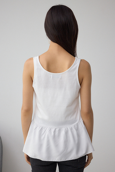 ペプラムインナーセットニット 詳細画像