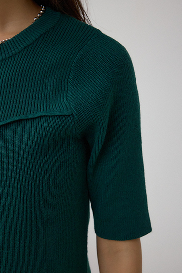 ペプラムインナーセットニット 詳細画像