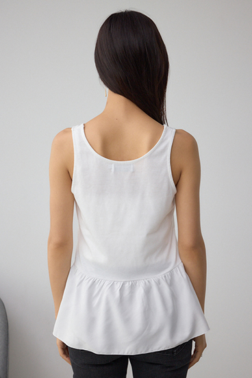 ペプラムインナーセットニット 詳細画像