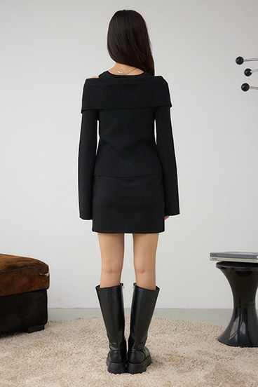 ジップアンサンブルニットワンピース｜WOMEN｜250IAC73-049I