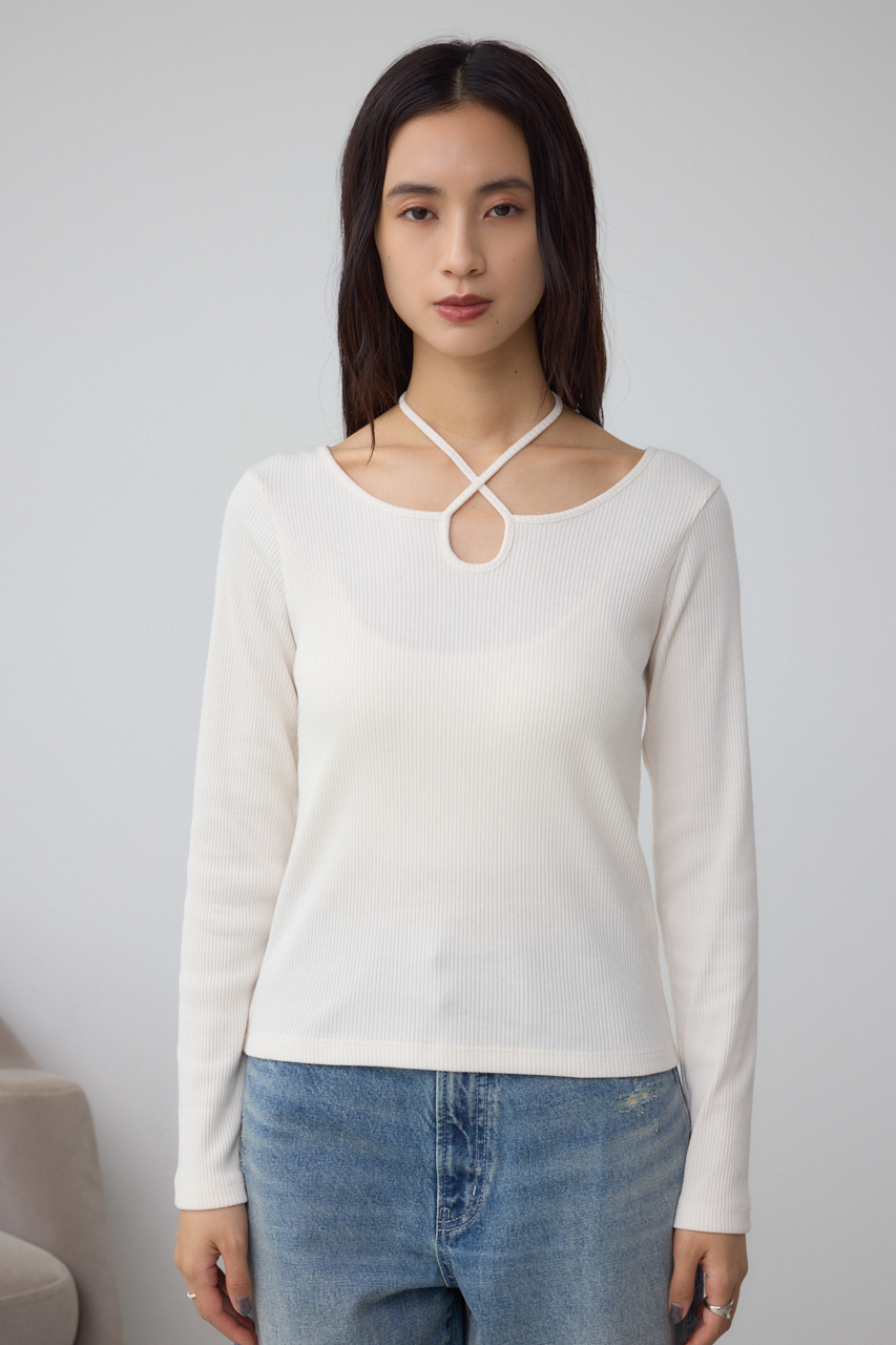 チョーカータイトトップス｜WOMEN｜250IAC80-0471｜AZUL BY