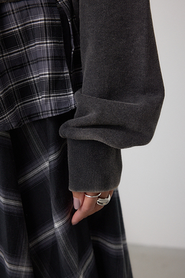 ジップアップダメージフーディー 詳細画像