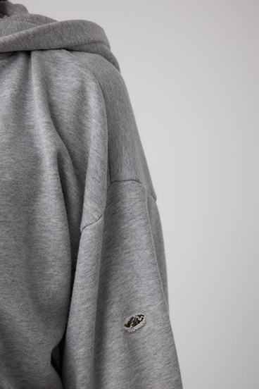 ジップアップダメージフーディー 詳細画像