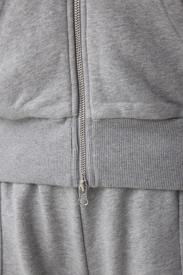 ジップアップダメージフーディー 詳細画像