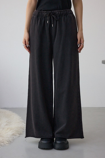 ヴィンテージ加工スウェットパンツ 詳細画像