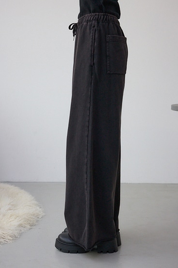 ヴィンテージ加工スウェットパンツ 詳細画像