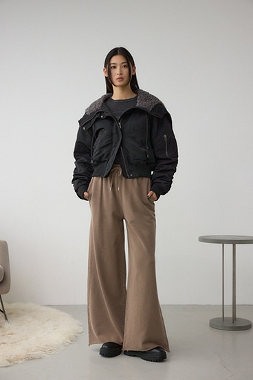 ヴィンテージ加工スウェットパンツ 詳細画像