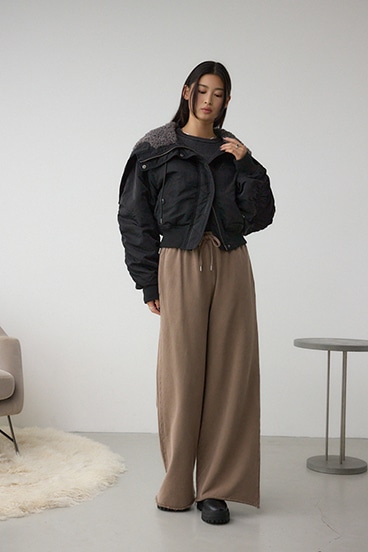 ヴィンテージ加工スウェットパンツ 詳細画像