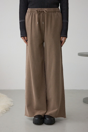 ヴィンテージ加工スウェットパンツ 詳細画像