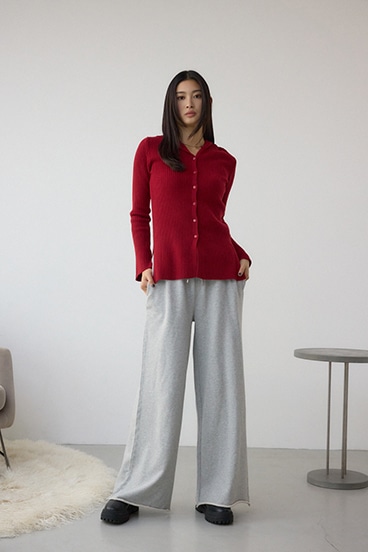 ヴィンテージ加工スウェットパンツ 詳細画像