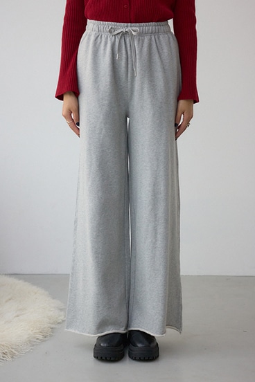 ヴィンテージ加工スウェットパンツ 詳細画像