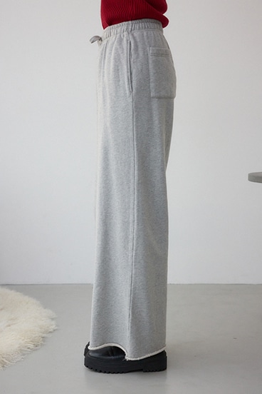 ヴィンテージ加工スウェットパンツ 詳細画像