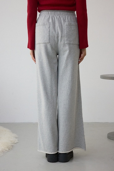 ヴィンテージ加工スウェットパンツ 詳細画像