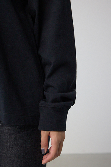 グラデーションロゴルーズロングTシャツ 詳細画像