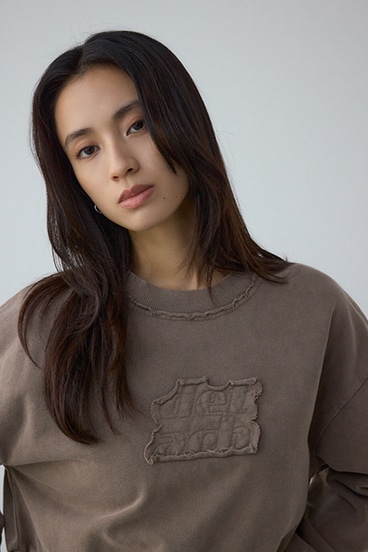 パッチロゴルーズスウェット