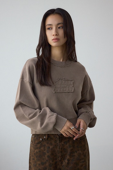 パッチロゴルーズスウェット 詳細画像